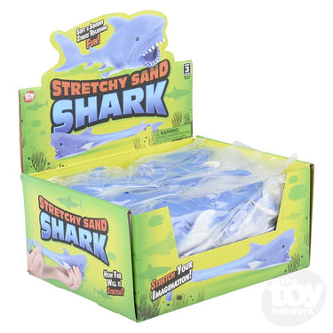 7" Stretchy Sand Shark
