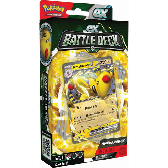Pokemon Ampharos Ex or Lucario Ex Battle Deck (1BattleDeck)