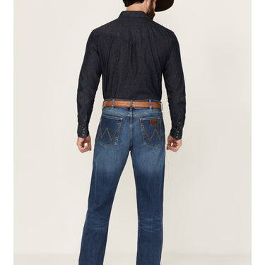 Wrangler Men's Retro No. 88 Blakelee Slim Fit Straight Leg Jeans (Indigo) Size 35X34