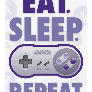 Nintendo - Eat, Sleep, Game, Repeat Poster