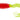 Big Bite Baits Ring Triple Tip Grub Red/Chartreuse Shine
