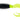 Big Bite Baits Ring Triple Tip Grub Black/Chartreuse
