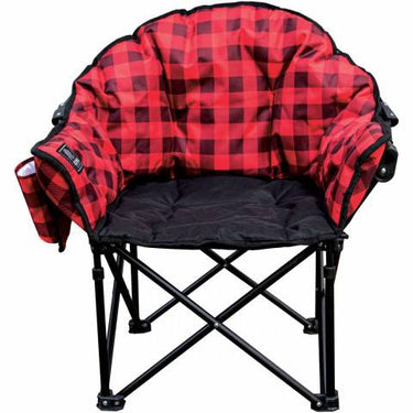 Kuma Lazy Bear Junior Chair (Red/Black)