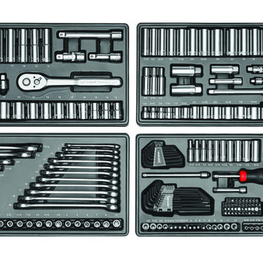 Craftsman 1/4, 3/8 and 1/2 in. drive Metric and SAE 6 and 12 Point Mechanic's Tool Set 308 pc (In-Store Pickup Only)