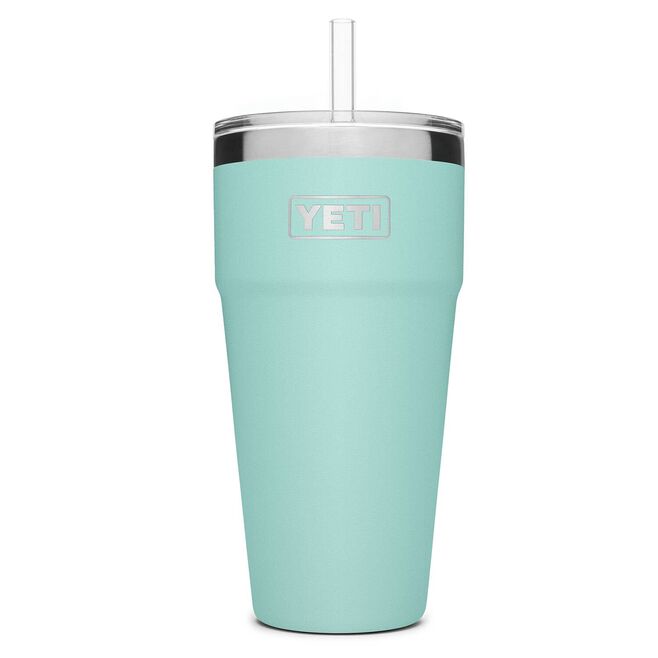 Yeti Rambler 26 Oz Straw Cup - Seafoam