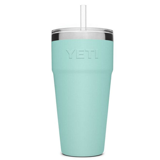 Yeti Rambler 26 Oz Straw Cup - Seafoam