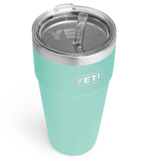 Yeti Rambler 26 Oz Straw Cup - Seafoam