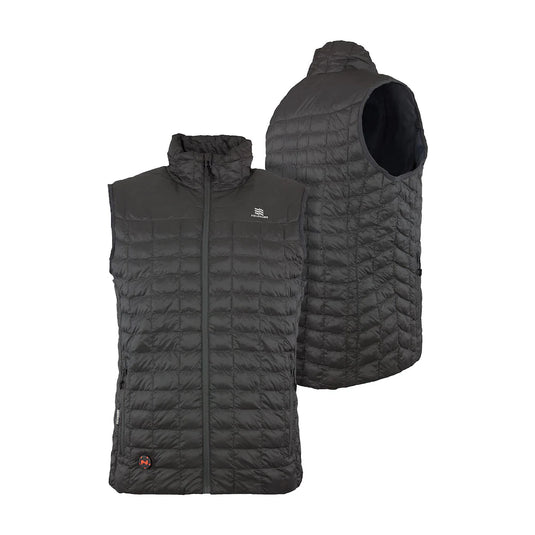 Backcountry Men's Heated Vest Black M-2Xl