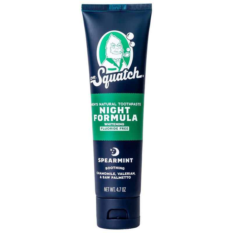 Load image into Gallery viewer, Dr. Squatch Soothing Spearmint Night Toothpaste
