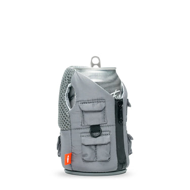 Puffin the Adventurer Beverage Sleeve (Pewter)