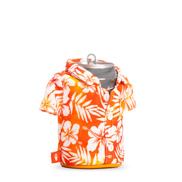 Puffin the Aloha Beverage Sleeve (Apricot Floral)