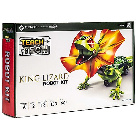 Load image into Gallery viewer, Teach Tech King Lizard Robot Kit
