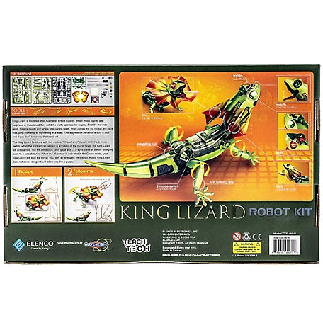 Load image into Gallery viewer, Teach Tech King Lizard Robot Kit
