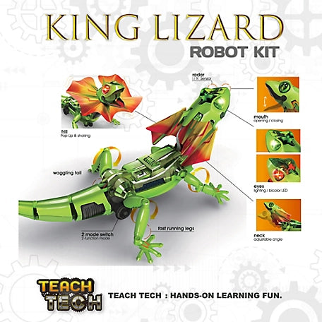 Load image into Gallery viewer, Teach Tech King Lizard Robot Kit
