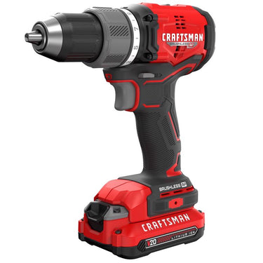 CRAFTSMAN V20 RP 1/2 in. Brushless Cordless Drill/Driver Kit (Battery)