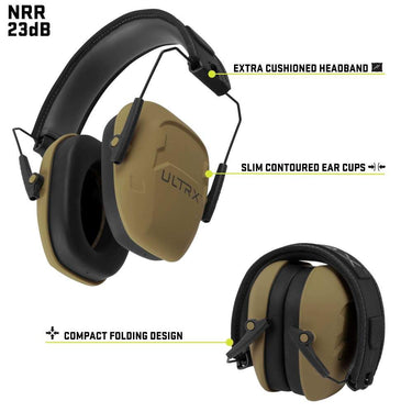 Allen ULTRX Shield Passive Earmuff - DFE