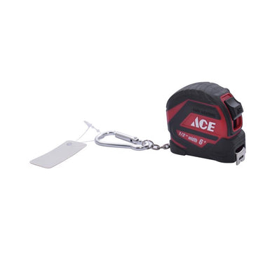 Ace 6 ft. L X 1/2 in. W Keychain Tape Measure 1 pk