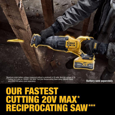 DeWalt 20V MAX XR Cordless Brushless Reciprocating Saw Tool Only