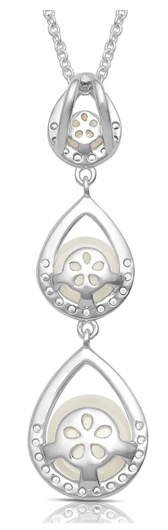 Load image into Gallery viewer, Montana Silversmith Pearl Teardrop Necklace
