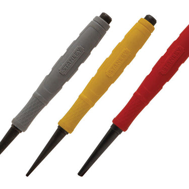 Stanley Cushion Grip Nail Set 3 pc