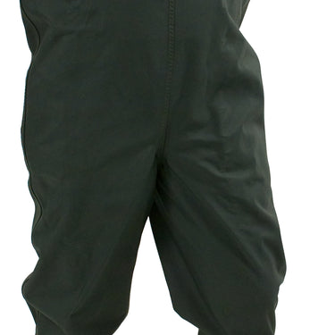 Frogg Toggs Mens Cascades 2-Ply Bootfoot Poly/Rubber Cleated Chest Wader Green Size 8