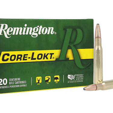 Remington Core-Lokt 30-06 Springfield Ammo 165 Grain JSP 20rd