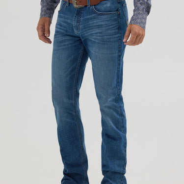 Wrangler 20X Men's Beckner 42 Slim Boot Cut Jeans (Medium Wash) Size 34X34