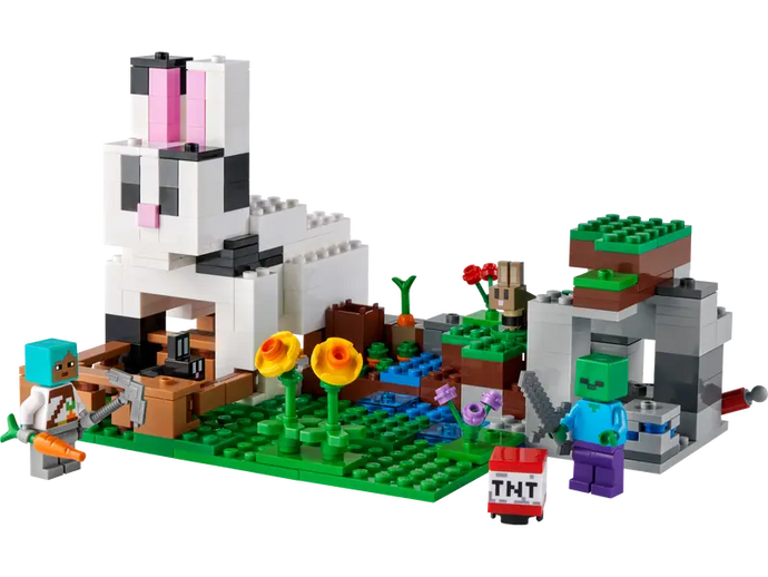 LEGO MINECRAFT THE RABBIT RANCH 21181 (340 pieces)\