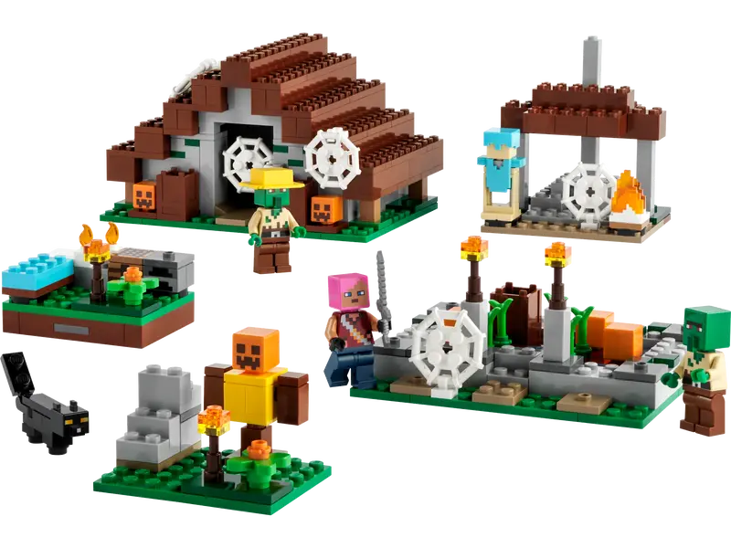 Load image into Gallery viewer, Lego Minecraft The Abandoned Village 422pc
