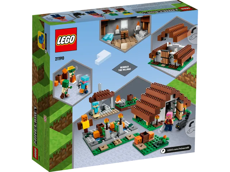 Load image into Gallery viewer, Lego Minecraft The Abandoned Village 422pc
