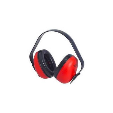 Over-the-Head Ear Muffs, 23, Def-Guard, Red