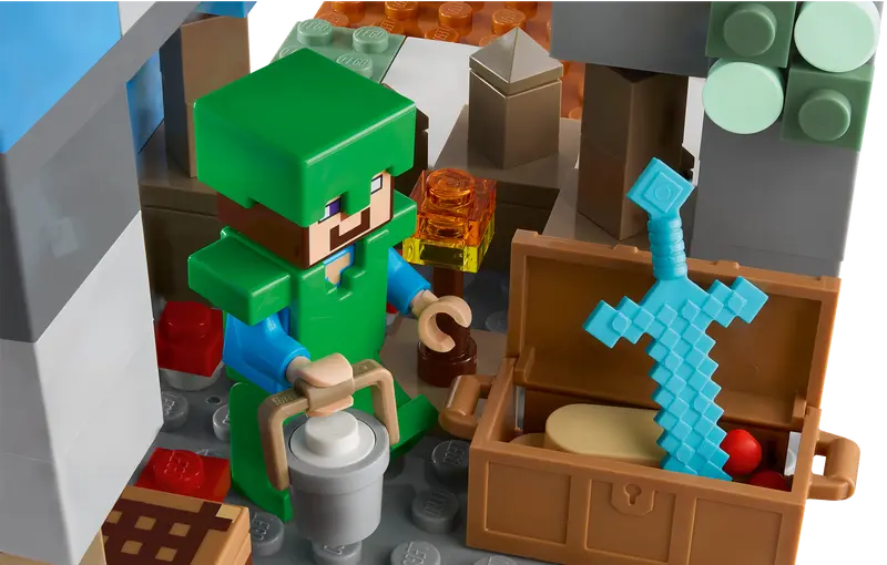 Load image into Gallery viewer, Lego Minecraft The Frozen Peaks
