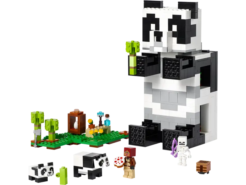 Load image into Gallery viewer, Lego Minecraft The Panda Haven 553pc
