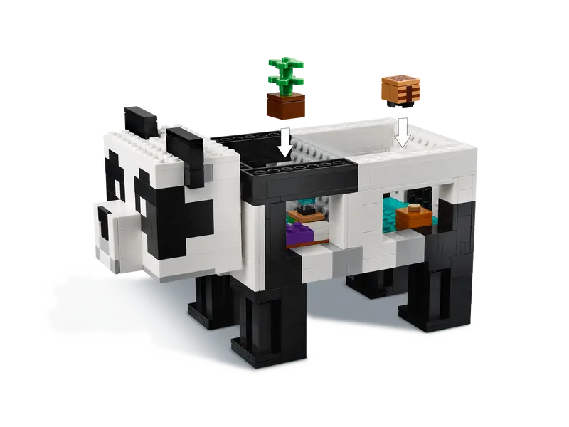 Load image into Gallery viewer, Lego Minecraft The Panda Haven 553pc
