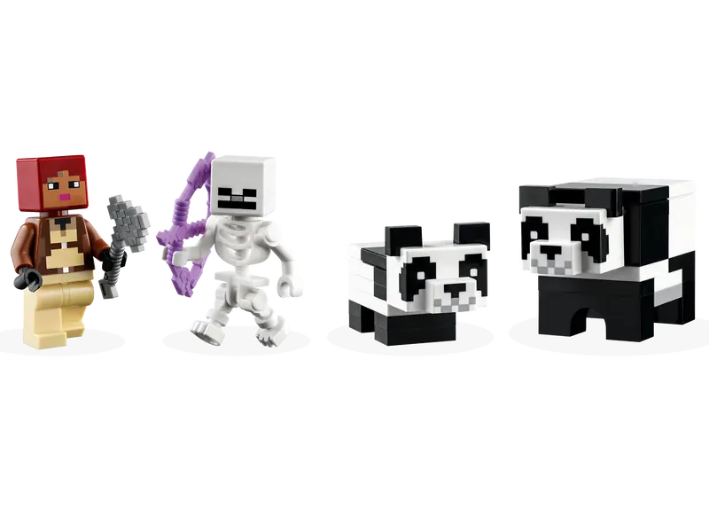 Load image into Gallery viewer, Lego Minecraft The Panda Haven 553pc
