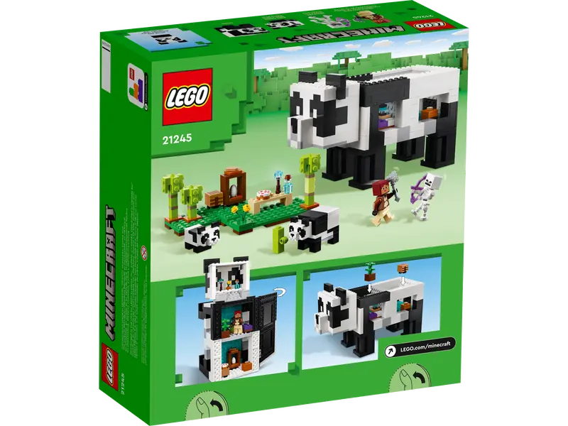 Load image into Gallery viewer, Lego Minecraft The Panda Haven 553pc
