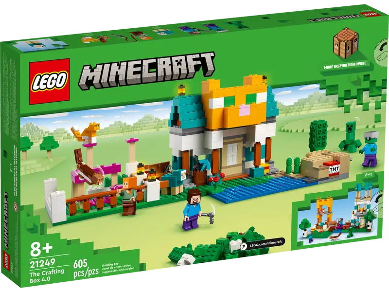 Load image into Gallery viewer, Lego Minecraft The Crafting Box 4.0 605pc
