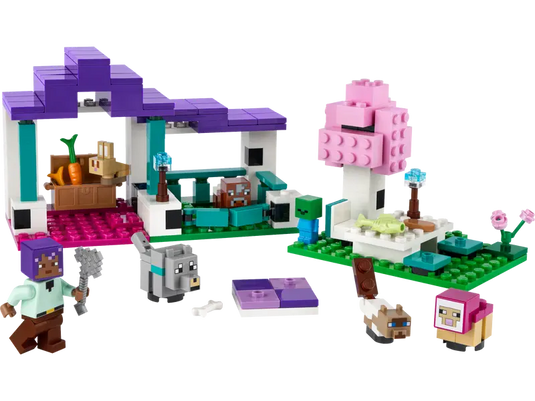 Lego Minecraft The Animal Sanctuary 206pc