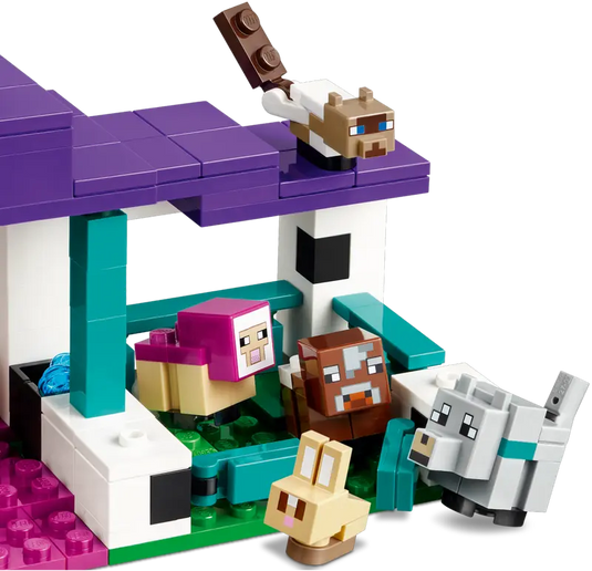 Lego Minecraft The Animal Sanctuary 206pc