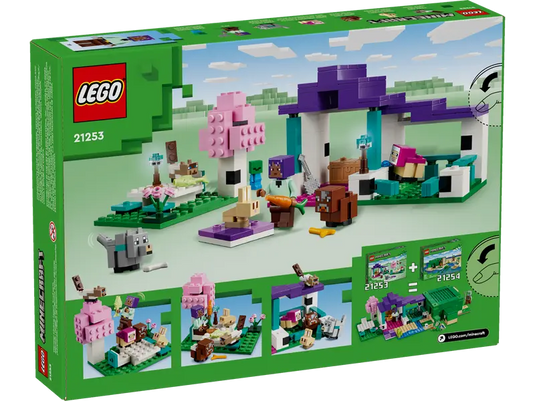 Lego Minecraft The Animal Sanctuary 206pc