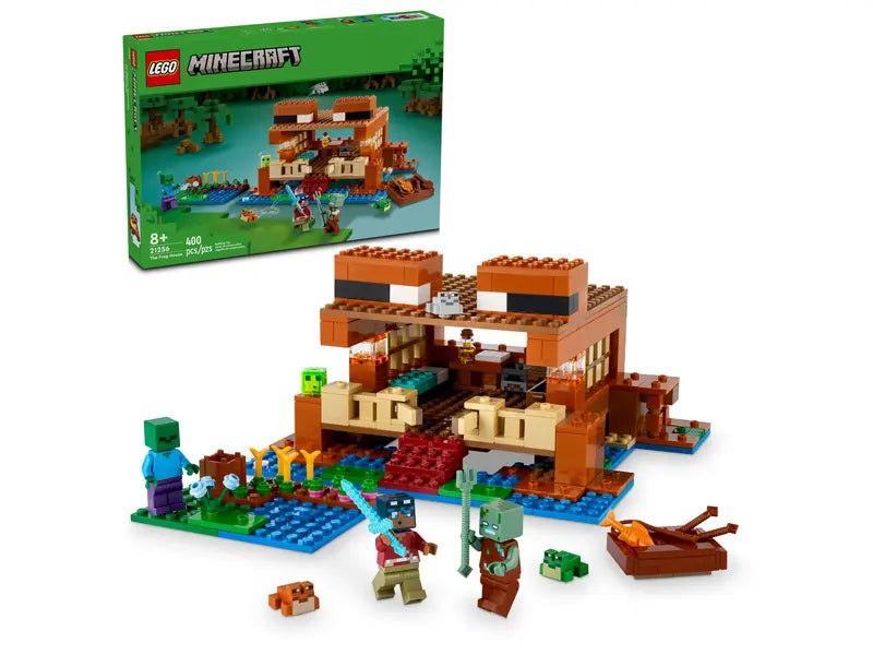 Load image into Gallery viewer, Lego Minecraft The Frog House Minecraft® 400pc
