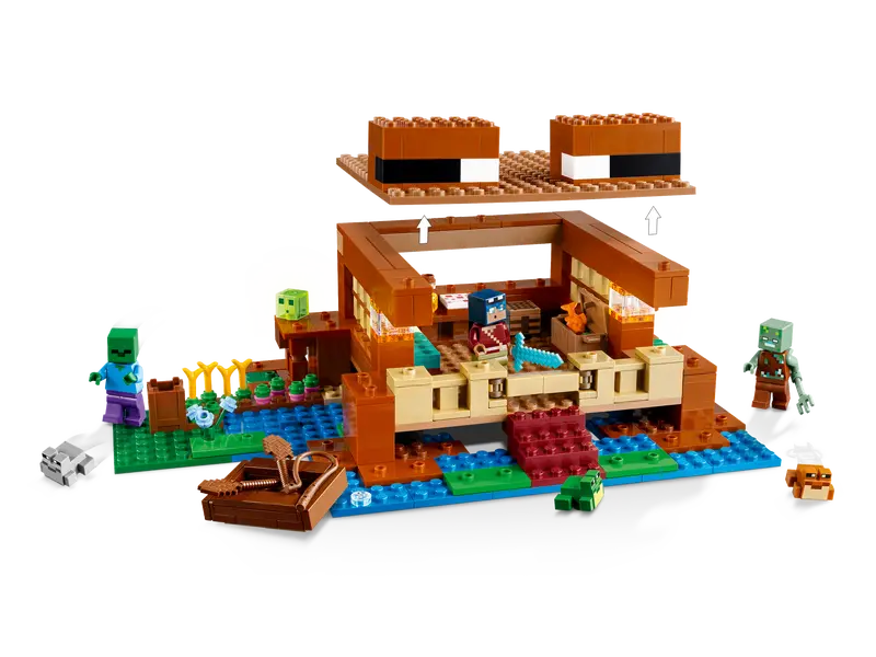 Load image into Gallery viewer, Lego Minecraft The Frog House Minecraft® 400pc
