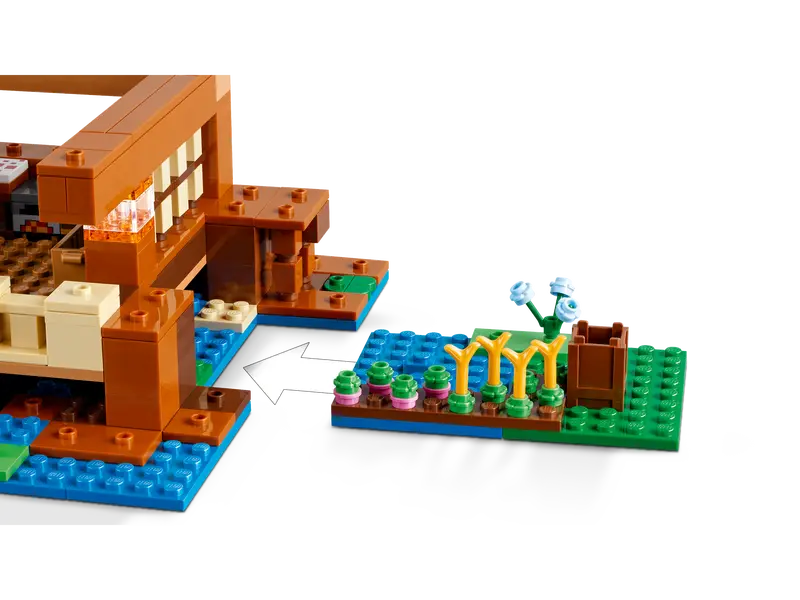 Load image into Gallery viewer, Lego Minecraft The Frog House Minecraft® 400pc
