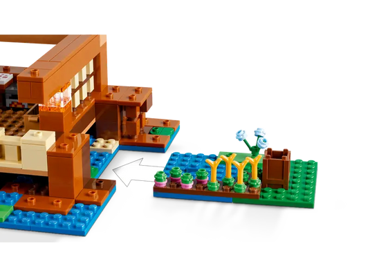 Lego Minecraft The Frog House Minecraft® 400pc