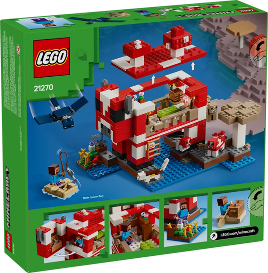 LEGO Minecraft The Mooshroom House