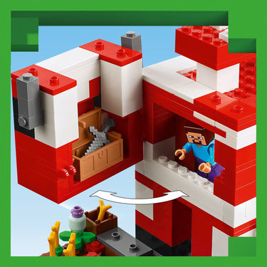 LEGO® Minecraft The Mooshroom House