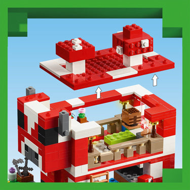 LEGO® Minecraft The Mooshroom House