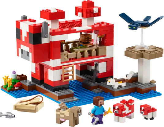 LEGO Minecraft The Mooshroom House
