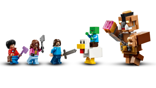 LEGO Minecraft Woodland Mansion Fighting Ring