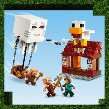 LEGO® Minecraft The Ghast Balloon Village Attack
